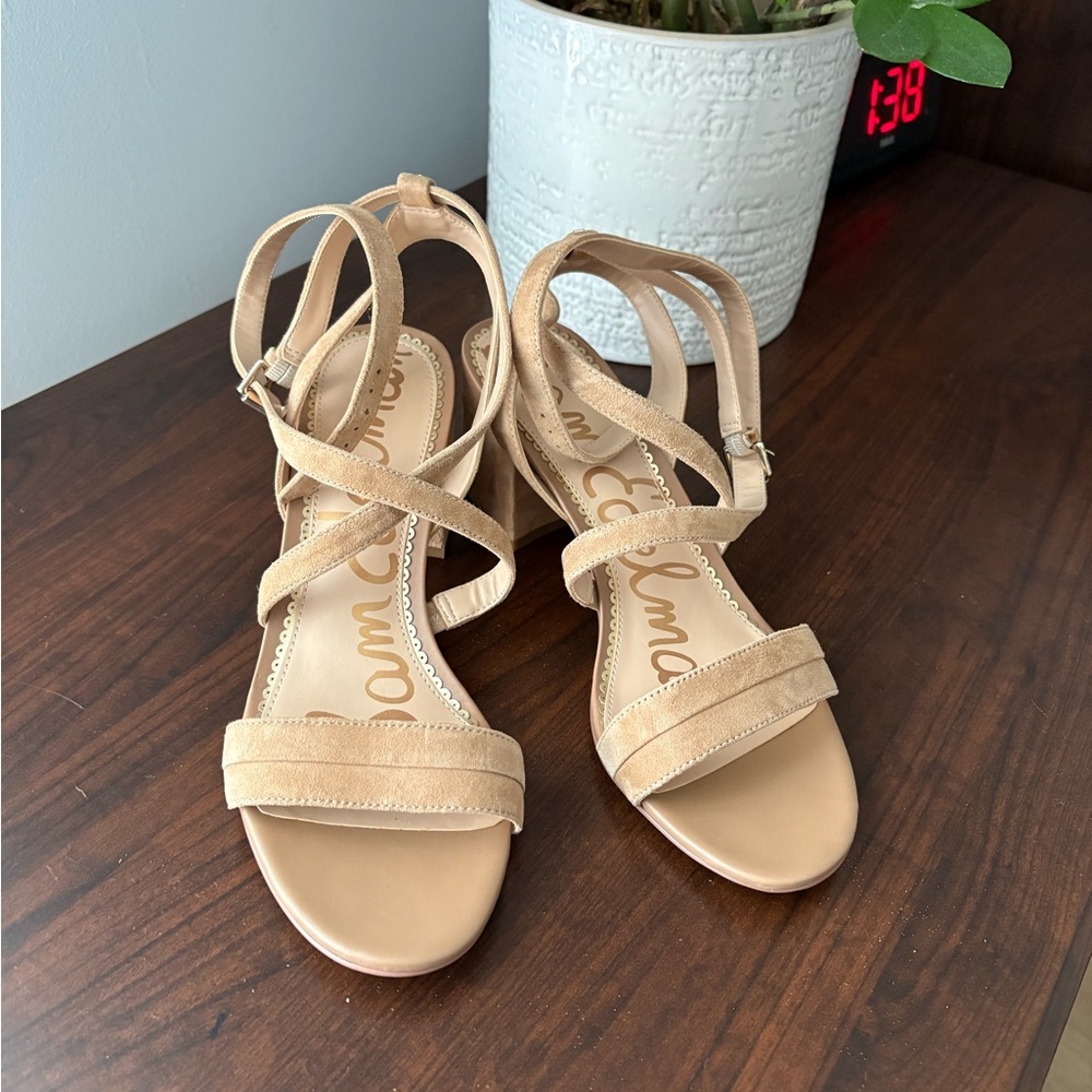 Sam Edelman Tan Strappy Sandals